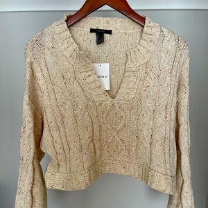 Cozy and stylish short sweater